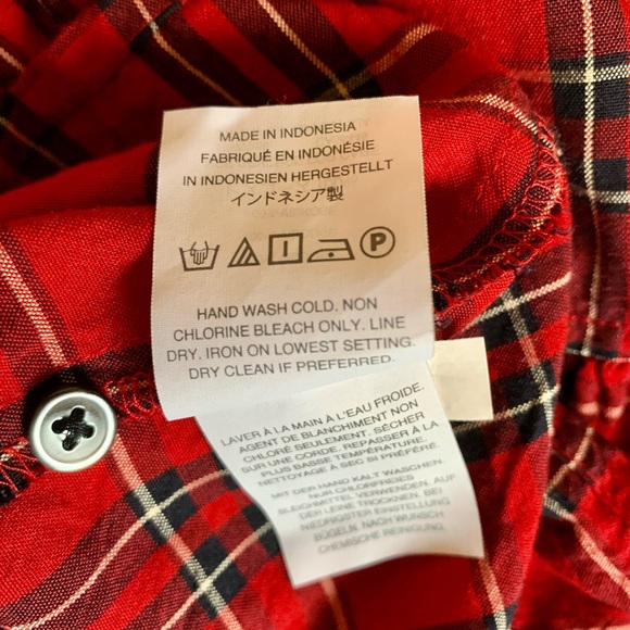 LN MADEWELL TOP WITH 3/4 L BELL SLEEVES. FIGURE FLATTERING. - Picture 5 of 8